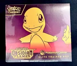Obsidian Flames Pokemon Center Elite Trainer Box Exclusive - New Sealed - Image 1