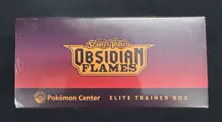 Obsidian Flames Pokemon Center Elite Trainer Box Exclusive - New Sealed - Image 3