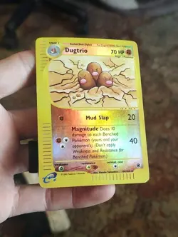 Pokemon TCG Dugtrio Expedition Reverse Holo 44/165 Vintage - Image 1