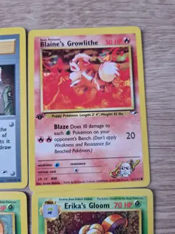 Pokemon TCG 1st Edition Gym Heroes Bundle - LP - Image 3