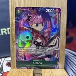 OP12-034 Perona SR Alt Art Legacy of the Master One Piece TCG English Card - Image 2