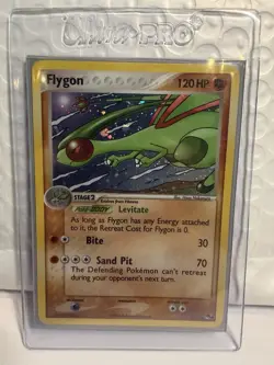 Flygon 3/17 Holo Rare POP Series 4 LP Pokemon Card - Image 1