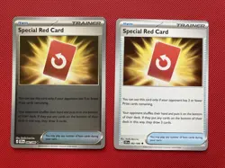 Special Red Card 082/086 Uncommon Chaos Rising Pokemon - Reverse & non holo - NM - Image 1
