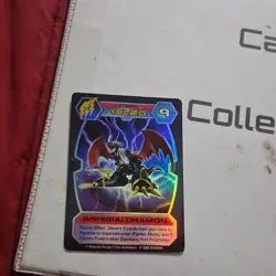 Bandai Digimon CCG Imperialdramon 13L20 Mega Holo Card 2002 English - Image 2