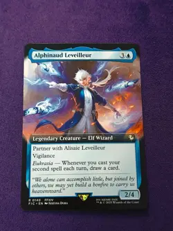 Alphinaud Leveilleur Extended Art Regular - Final Fantasy Commander MTG-NM FIC - Image 1