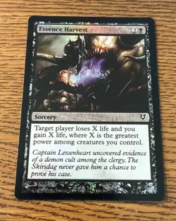 MTG Essence Harvest FOIL Avacyn Restored Magic the Gathering SORCERY - Image 1