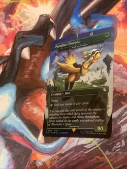 Paradise Chocobo - Birds of Paradise (Borderless) Commander: Final Fantasy Foil - Image 2