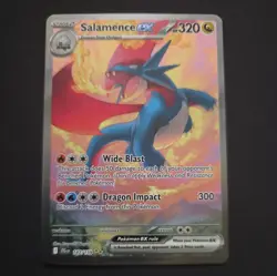 Salamence ex 187/159 SV09 Journey Together Special Illustration Rare Holo ENG - Image 1