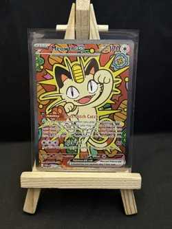 Pokemon TCG Meowth EX 121/088 Perfect Order Near Mint Condition - Image 1