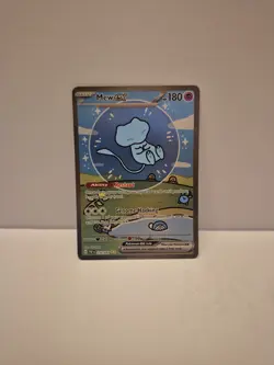 Pokemon TCG Paldean Fates Bubble Mew EX 232/091 Special Illustration Rare SIR - Image 1