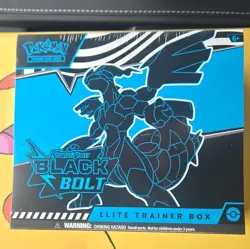 Pokemon TCG Scarlet & Violet Black Bolt Elite Trainer Box Zekrom (2025) - Image 1