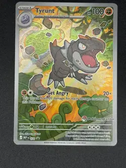 Pokemon TCG - Perfect Order ETB Promo - Tyrunt IR 070 Pokemon Center Stamped - Image 1
