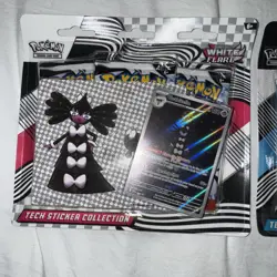 Pokemon Black Bolt and White Flare Tech Sticker Collection Set of 2 - Image 2