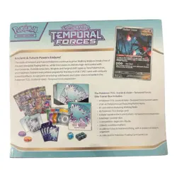Pokemon Elite Trainer Box Scarlet & Violet Temporal Forces, Factory Sealed, New - Image 2