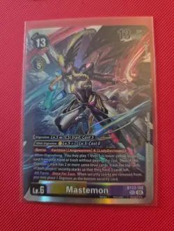 Digimon Card Game Mastemon BT23-102 SEC Hackers' Slumber NM - Image 1