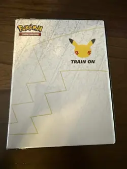 Pokemon 25th Anniversary Jumbo Cards Complete Set First Partner Pack Binder NM - Image 1