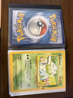Pokemon 25th Anniversary Jumbo Cards Complete Set First Partner Pack Binder NM - Image 4