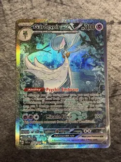 Pokemon TCG - Gardevoir EX Paldean Fates Holo Card 233/091 Special Illustration - Image 1