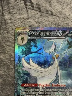 Pokemon TCG - Gardevoir EX Paldean Fates Holo Card 233/091 Special Illustration - Image 2