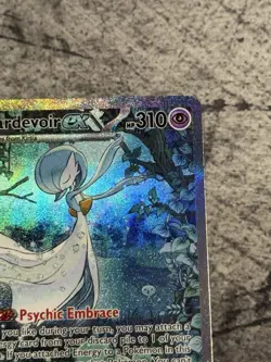Pokemon TCG - Gardevoir EX Paldean Fates Holo Card 233/091 Special Illustration - Image 3