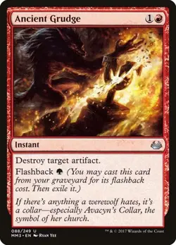 Ancient Grudge - Foil Modern Masters 2017 LP MTG - Image 1
