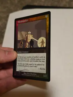 Magic the Gathering MTG Urzas Destiny Metalworker Foil, English NM w/Roller Line - Image 2