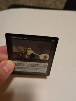 Magic the Gathering MTG Urzas Destiny Metalworker Foil, English NM w/Roller Line - Image 3