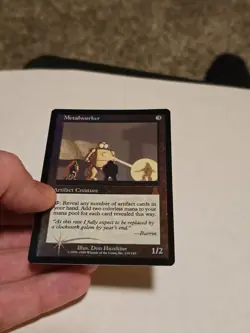 Magic the Gathering MTG Urzas Destiny Metalworker Foil, English NM w/Roller Line - Image 4