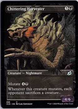 Chittering Harvester (Showcase) U Ikoria: Lair of Behemoths 288 LP MTG - Image 1