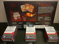Pokemon TCG Team Rocket’s Moltres ex Premium Collection 3× Destined Rivals B&B - Image 2