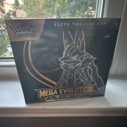 Pokemon TCG Mega Evolution Elite Trainer Box ETB Lucario sealed - Image 1