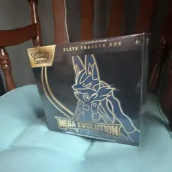 Pokemon TCG Mega Evolution Elite Trainer Box ETB Lucario sealed - Image 2