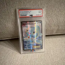 Pokemon Manaphy EX PSA 9 116/122 Breakpoint Ultra Rare Full Art Holo English - Image 1