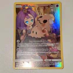 Pokemon Mimikyu 245/236 SM-Cosmic Eclipse Secret Rare Full Art Holo 70 HP - Image 1