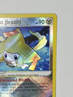 Radiant Jirachi 120/195 SWSH12: Silver Tempest - Radiant Holo Rare - Pokemon NM - Image 4