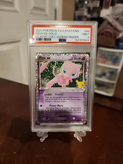 PSA 9 MEW EX 88 CELEBRATIONS CLASSIC COLLECTION POKEMON MINT - Image 1