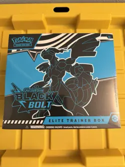 Pokemon Black Bolt - Elite Trainer Box ETB TCG Scarlet & Violet New Sealed - Image 1