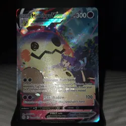 Pokemon Mimikyu VMAX Ultra Rare Full Art Holo 069/172 Brilliant Stars TCG 300HP - Image 1