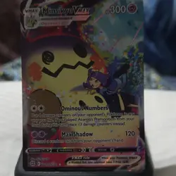 Pokemon Mimikyu VMAX Ultra Rare Full Art Holo 069/172 Brilliant Stars TCG 300HP - Image 2