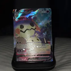 Pokemon Mimikyu VMAX Ultra Rare Full Art Holo 069/172 Brilliant Stars TCG 300HP - Image 3