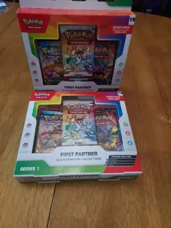 (2) POKEMON FIRST PARTNER ILLUSTRATION COLLECTION SERIES 1 ~SHIPS ASAP NEXT DAY~ - Image 1