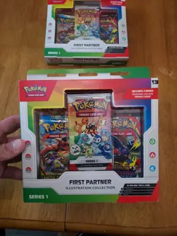 (2) POKEMON FIRST PARTNER ILLUSTRATION COLLECTION SERIES 1 ~SHIPS ASAP NEXT DAY~ - Image 3