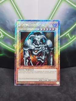 Yugioh Summoned Skull RA03-EN086 Platinum Secret Rare 1st Edition NM - Image 1