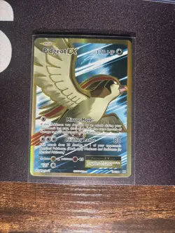 Pokemon TCG XY Evolutions Pidgeot EX 104/108 Full Art Ultra Rare Holo Card - Image 1