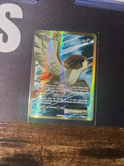 Pokemon TCG XY Evolutions Pidgeot EX 104/108 Full Art Ultra Rare Holo Card - Image 2