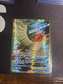 Pokemon TCG XY Evolutions Pidgeot EX 104/108 Full Art Ultra Rare Holo Card - Image 3