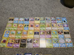 HUGE 159x Vintage Pokemon Japanese Card Bundle Neo discovery revelation genesis - Image 2