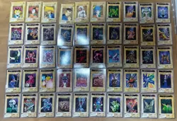 Yu-Gi-Oh 50 Cards FREE SHIPPING FROM JAPAN BANDAI 1998 1999 MADE IN JAPAN - Image 1