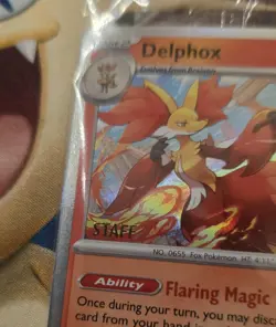 Pokemon Chaos Rising Prerelease STAFF Promos Sealed - Image 2