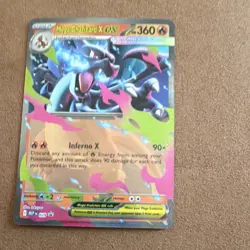 Pokemon TCG Mega Charizard X EX & Mega Charizard Y EX Foil Card Lot (3 Cards) - Image 3